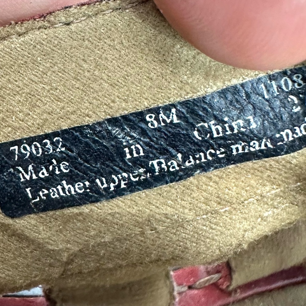 Clarks Womens Red Leather Sandals - Picture 8 of 9